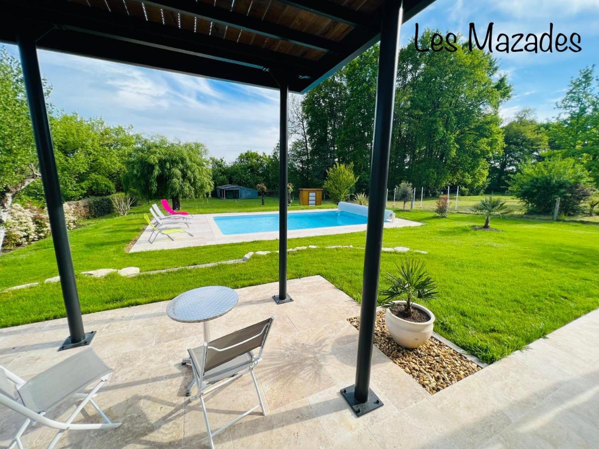Les Mazades A 10 Min De Perigueux Avec Piscine Chauffee, Meuble De Tourisme Classe 3 Etoiles Annesse-et-Beaulieu Екстериор снимка